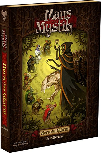 Asmodee Mouse and Mystic - Heart of Glürm, Expansion, Connoisseur Game, Narrative Game, German