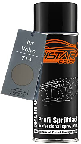 TRISTARcolor Billack sprayburk för Volvo 714 Osmium Grey Metallic
