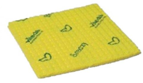 Vileda Breazy blau 35x35,5cm Kurzzeit-Wischtuch (25 Stück / Packung) (gelb)