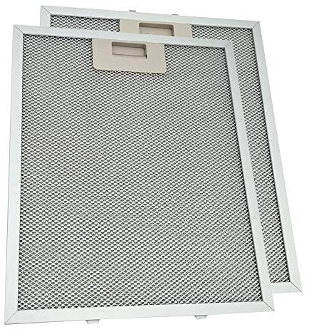 ELECTROTODO - Filtro Metalico para Campana Extractora TEKA DM60, DE90, DA90, DB90, DM90, DS90-2 UNIDADES 26 x 32 cm (medidas exactas en la 4ª fotografía)