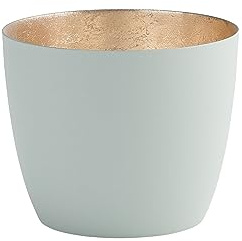 Gift Company Windlicht Madras M, Teelichthalter, Kerzenhalter, Eisen, Pastellblau, 8.5 cm, 1092504078