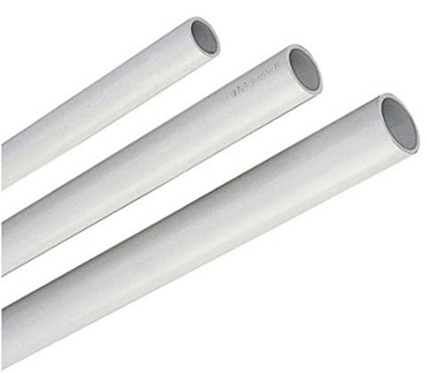 Tubo rigido canalina passacavi impianto elettrico a parete esterno muro barra 3 mt diametro 16-20 - 25 (20, Ø 20 mm)