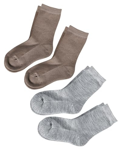 VITSOCKS Merinoull Varma Strumpor Barn, Mysiga Roliga Ullsockor (4x Flerpack) Pojkar & Flickor