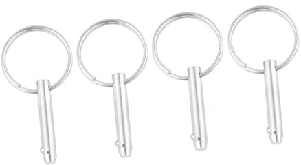 CORHAD 4pcs Stainless Steel Boat Bimini Top Grade Quick Release Ball Pin for Accessories