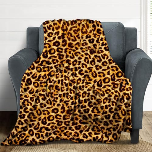 Manta Piel De Leopardo Cubre Sofa Mantas para Cama De Franela,Cobijas De Invierno Extra Suave,Manta Polar,Mantas para Sofa,Plaid Sofa（180X220Cm）