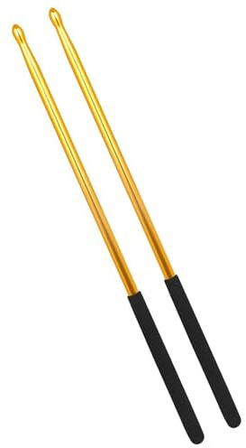 Accessoires de Batterie 1 Paire De Baguettes 5A En Aluminium, Baguettes D'exercice Antidérapantes Pour Adultes Débutants