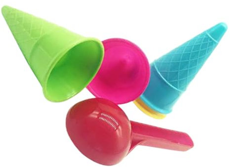 GARIOUANS 1satz Sandspielzeug Set Teiliges Eiscreme Sandformen Set Für Mädchen Spielzeug Für Strand Leicht Und Fördert Spiel Im Sand Mit Eltern- Mädchen-aktivitäten