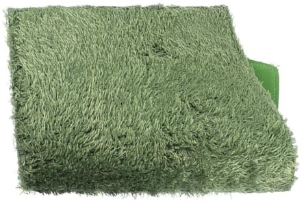 GRIRIW Prato Finto per Terrario Rettili in Cotone Verde Assorbente e Riutilizzabile, Tappetino Realistico per Animali Domestici per Terrari e Habitat Umidi