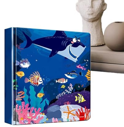 Libri di apprendimento per bambini, libro di fiabe educativo 3D, tema animale, libro di attività prescolare, per leggere discorsi per bambini, ragazzi, ragazze, compleanno, asilo, viaggi, casa