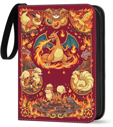 Album de collection pour cartes, classeur de cartes | Cahier de collection, 50 pages, capacité de 900 cartes, album de cartes à collectionner, cadeau pour enfants, C-900