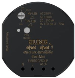 Jung eNet – Dimmer Universal eNet Einbauleuchte