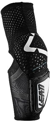 Leatt 3df Hybrid Unisex-Erwachsene Ellenbogenschützer, Unisex_Adult, 5019400291, Weiß/Schwarz, L