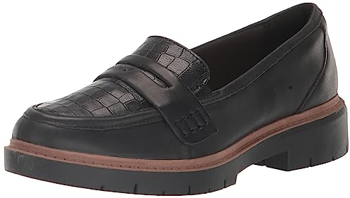 Clarks dam Westlynn Ayla Loafer, Svart läder, 39 EU