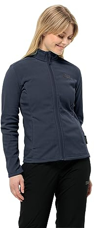 Jack Wolfskin Damen Taunus Fz W Fleece-Jacke, Night Blue, XL EU