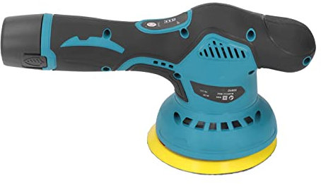 Machine de Polissage de Voiture, 110-240V Sortie Stable Maximum 6600 Tr/min Auto-adhésif Cireuse Polisseuse Poignée Ergonomique pour Bateau (Prise UE)