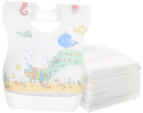 JOINPAYA 40stücke Einweg Lätzchen Fütterlätzchen Schutzkleidung Für Kleinkinder Mädchen Jungen