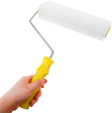 15 cm Stachelwalze für selbstnivellierende Böden, Epoxid- und Latexböden, Verbundwalze, Blasenentferner