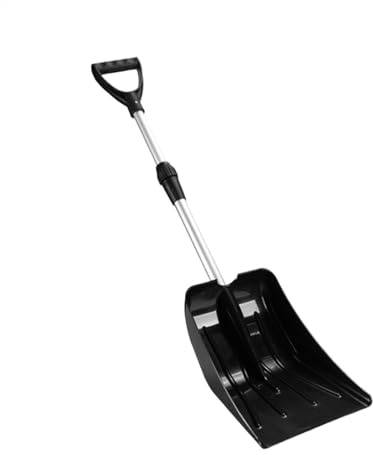 Children's Shovel, Beach Shovels, Foldable Snow Shovel with D-Grip Handle, Multifunctional Sledge Shovel, Kids Digging Snow Shovel for Car Driveway, Garden, Camping