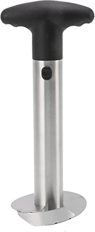 Spelaverdure Ananas in Acciaio Inox – Sbuccia e Taglia Ananas Facile e Veloce con Design Compatto e Leggero – Risparmia Tempo ed Energia – Adatto per Uso Domestico e Professionale