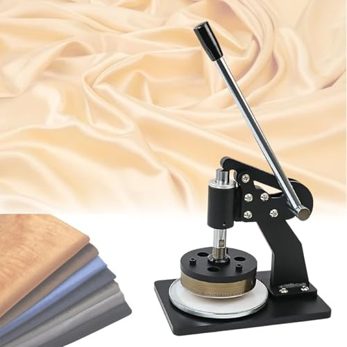 XNZJHPP Cortador de Muestra Redondo, máquina de muestreo de Tipo presión de 100 cm Cuadrados, Espesor de Corte 0.1-10 mm, muestreador de Disco de presión Manual para Tela Textil, Cuero