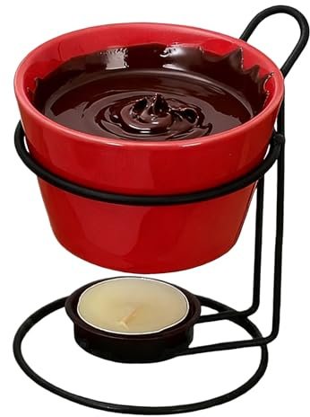 Choklad Fondue Mugg Värmare för Smältning av Godis
