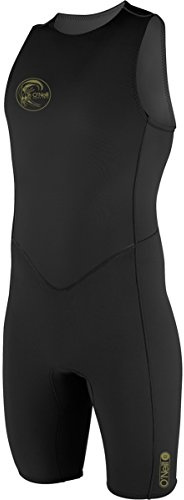 O'Neill Men's O'Riginal 2mm Back Zip Sleeveless Spring Wetsuit, Black, Large