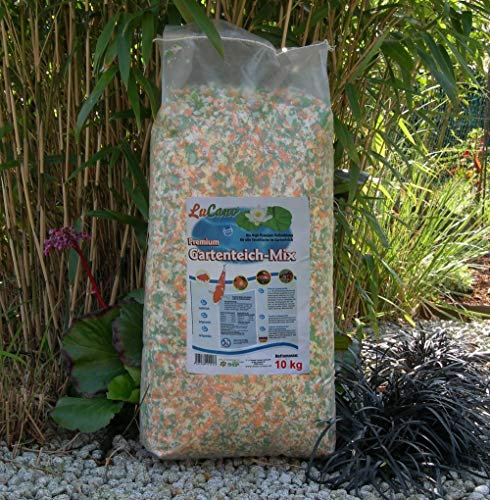 10 kg laghetto da giardino - Mix fiocchi di mangime per pesci