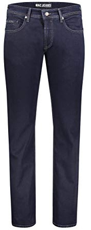 MAC Jeans Män Ben Loose Fit-jeans, Blå (Blue Black H799), 35W x 32L