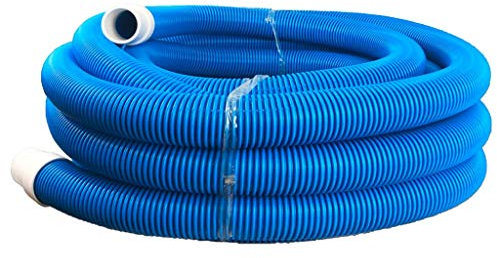 well2wellness® Poolschlauch/Schwimmbadschlauch aus E.V.A. mit Schlauchtüllen an beiden Enden - 38 mm - 15 m
