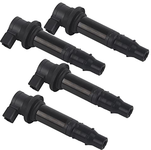 Zündspule Set für YZF-R6 RJ15 2009 – 4x Hochleistungs-Zündspulen Kompatibel mit F6T568 – Direkter Ersatz, Einfache Montage