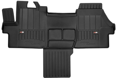 MOTOS Gummimatten Auto Fussmatte passend für Citroen Jumper II 2006-2016 Van, erste Sitzreihe Verbessern Sie Ihren Reisekomfort mit Antirutschmatte Auto 3D- Allwetter fußmatten Auto, Schutz vor Versch