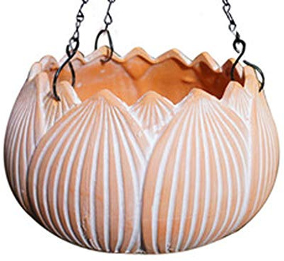 JJJ GCX- Cesta Colgante Colgar de la Pared Tiesto decoración de la Pared Cesta Colgante Cesta de la Flor Colgante de Pared de Tiesto Exquisito (Color : A, Size : H:11cm)