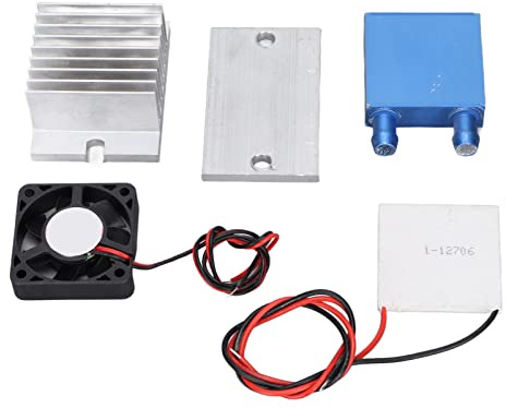 Zunate 12V Thermoelektrischer Peltier-Kühler Kühlung Lüftersystem Kühlkörper DIY Kit Klimaanlage Kühlschrank