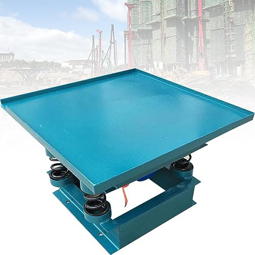 TAHALI Table vibrante en béton électrique 750 W pour élimination des Bulles d'air du gobelet - Vibration de la Table secouante 2860 Fois/Min - Vibreur à Plaque Plate 220 V