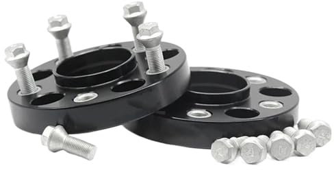 BILKAR Rad Spurverbreiterungen Kompatibel Mit VW Für Golf III IV, 2 Stück 20/25/30/35/50 Mm Spurverbreiterungen PCD 5x100 CB 57,1 Mm Dicke, Distanzscheiben, Nabenzentrierung(2PCS 20mm)
