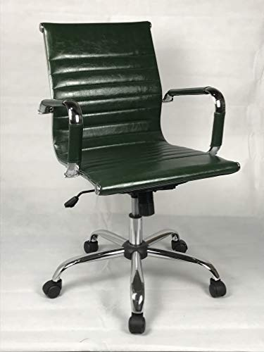 Milano Vintage Green Iconic Design Ribbed Director Office Chair