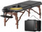 DOVANS Professionelle Massageliege, tragbar, 2-fach gefaltet, Premium-Memory-Schaum, verstärktes Holzbein, hält bis zu 500 kg, 9 Höhen, verstellbar, mit Tragetasche