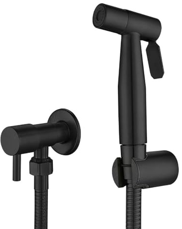 Toilettes Avec Bidet Pistolet De Pulvérisation En Acier Inoxydable Buse De Rehausseur De Toilettes Ensemble De Bidet De Toilette