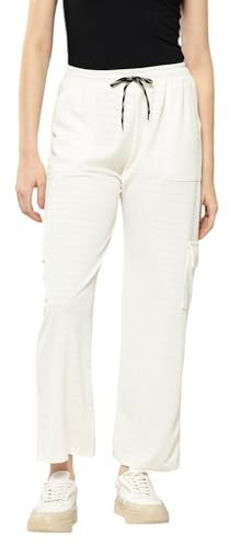 Aarika Dam casual byxor uni, grå, Vit, 30