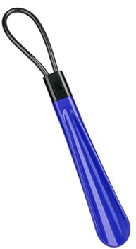 Skoputter, Bärbara Skopåtagningshjälpmedel I Plast Med Snöre, Bekväma Att Bära Skor For Barn Och Äldre(Blue,L-62CM)
