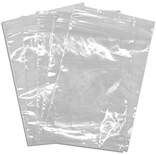 Bustine per gioielli o sacchettino plastica con zip - formato 120 x 170 mm/lotto di 1.000 pezzi