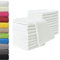 NatureMark Toallas de Invitado – Pack de 20 (30x50 cm), 100% Algodón, Certificadas Oeko-Tex, Suaves, Absorbentes y Fáciles de Cuidar – para Baño, Invitados & SPA – Blanco