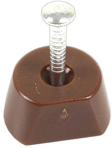 20x Brown Nail Knock in Shelf Supports Ideal for Kitchen Units