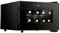 Cantinetta Frigo Portatile Piccolo Frigo Per Vino Elettronico Frigorifero Per Vino Rosso Cantinetta Per Vino Da 8 Bottiglie Regalo Perfetto Per Le Vacanze ( Color : Black , Size : 42*48*28cm )