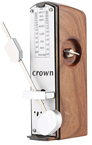 Dounan Portable Mechanical Metronome Universal Metronome 11cm Height for Piano Guitar Violin Ukulele Chinese Zither Music Instrument