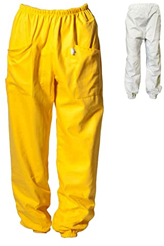 URBANSBEE Imkerhose Baumwolle Imkeri Bundhose Hose für Imkerjacke für Herren und Damen Schutzhose Arbeitshose passend zu Schutz vor Bienen