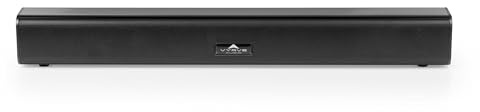 Vyrve Audio NAOS - Multimedia Soundbar/Erstklassiges Design/Bluetooth 5.0, HDMI/TRS/SPDIF/USB/microSD / 2x15 Watt/EQ-Modi/Fernbedienung/Zubehör