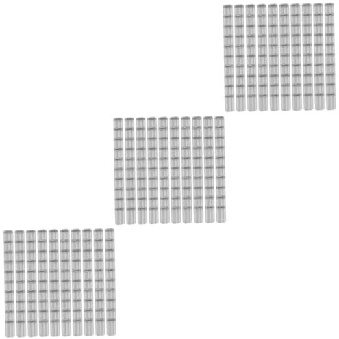 SOLUSTRE 300 Stk 8-förmige Aluminiumhülse Klemmschlaufe aus Aluminium Drahtseilbeschläge cable clips cable clamp kabelbonder Crimpschlaufe aus Aluminium Crimpschlaufenhülse aus Aluminium