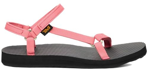 Teva Original Universal Slim Sandaler för kvinnor, Konfetti/svart, 39 EU