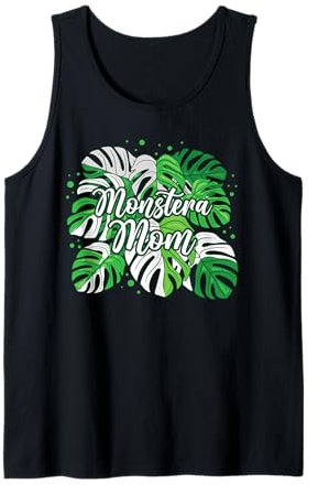 Monstera Mom Monstera Variegata House Plant Tank Top